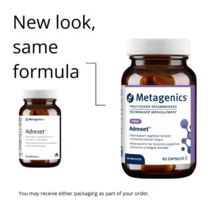 Metagenics Adreset | ADRESCAN | 60 Capsules