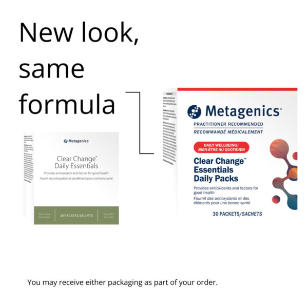 Metagenics Clear Change Essentials Daily Packs | CLEARDECAN | 30 Packets
