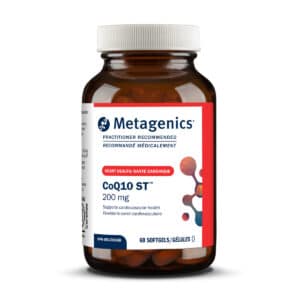 Metagenics CoQ10 ST- 200 | CQ009CAN | 60 Softgels