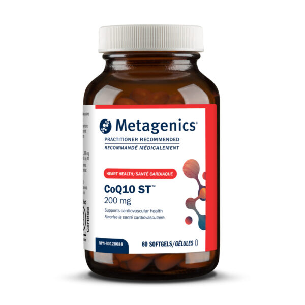 Metagenics CoQ10 ST- 200 | CQ009CAN | 60 Softgels