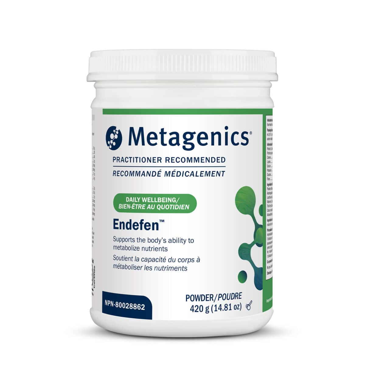 Metagenics Endefen | ENDECAN | 420g Powder