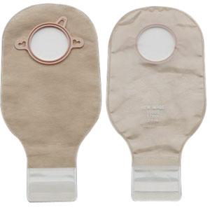 Hollister 18003 | New Image Two-Piece Drainable Ostomy Pouch | Lock 'n Roll Closure | Ultra-Clear 2-1/4"