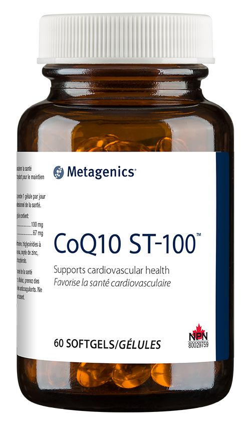 Metagenics CoQ10 ST-100 60 Softgels Canada