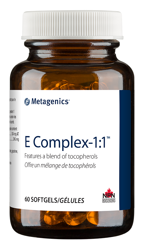 Metagenics E Complex-1:1 60 Softgels Canada