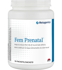 Metagenics Fem Prenatal 30 Packets - Ostomy Nutrition Supplements for Pregnant Women