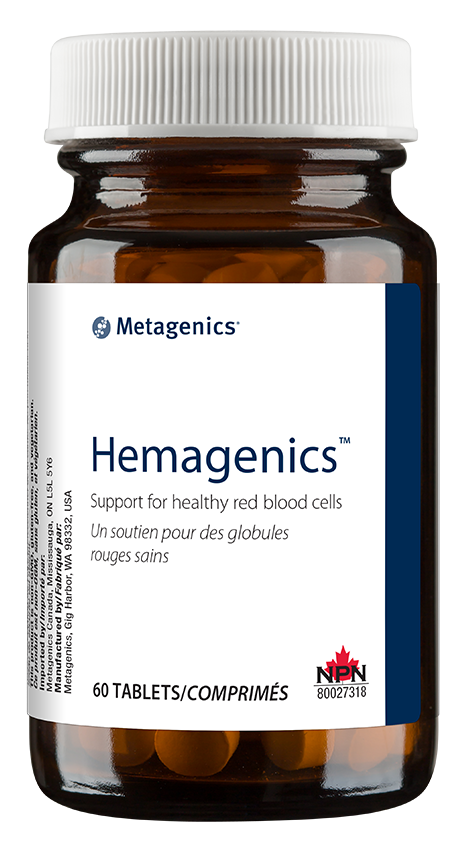 Metagenics Hemagenics 60 Tablets Canada