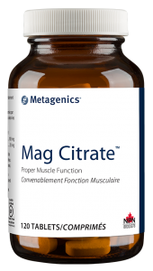 Metagenics Mag Citrate 120 Tablets Canada