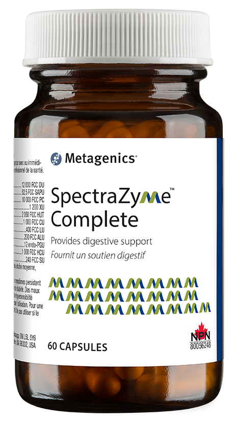 Metagenics Spectrazyme Complete 60 Capsules InnerGood Canada
