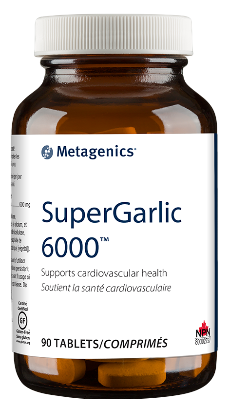 Metagenics SuperGarlic 6000 90 Tablets Canada