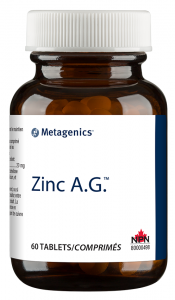 Metagenics Zinc A.G. 60 Tablets Canada