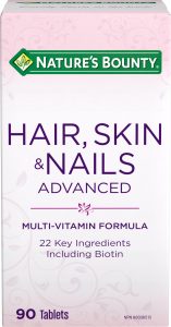 Nature's Bounty Advance Hair, Skin & Nails 90 Tablets Canada