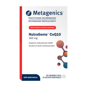 Metagenics NutraGems CoQ10 300 | NGCQCAN | 30 Chewable Gels