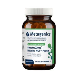 Metagenics SpectraZyme Betaine HCI + Pepsin (Formerly Metagest) | SPMETGCAN | 90 Tablets