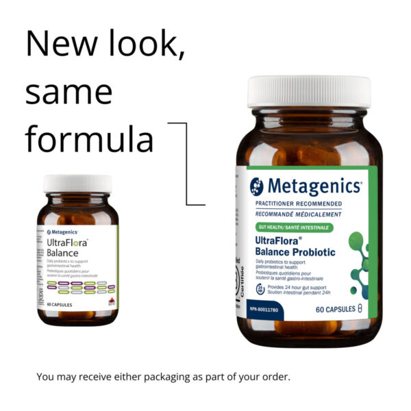 Metagenics UltraFlora Balance Probiotic | UFDF60CAN | 60 Capsules