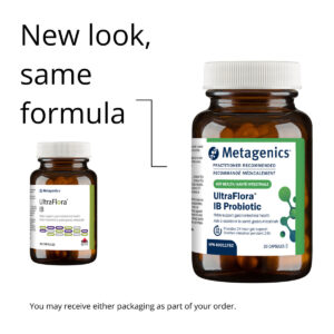 Metagenics UltraFlora IB Probiotic | UFIB30CAN | 30 Capsules