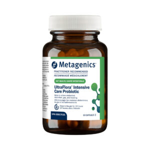 Metegenics UltraFlora Intensive Care Probiotic | UFICCAN | 60 Capsules