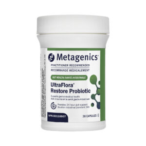 Metagenics UltraFlora Restore Probiotic | UFRCAN | 30 Capsules