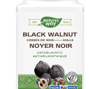 Nature's Way 10403 Black Walnut Hulls 100 Capsules Canada