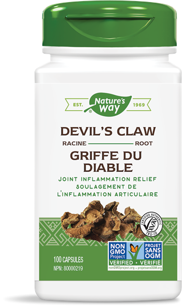 Nature's Way 10415 Devil's Claw Root 100 Capsules Canada