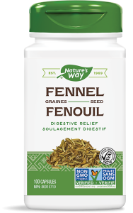 Nature's Way 10420 Fennel Seed 100 Capsules Canada