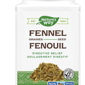 Nature’s Way Fennel Seed | 10420 | 100 Capsules