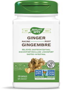 Nature's Way 10423 Ginger Root 100 Capsules Canada