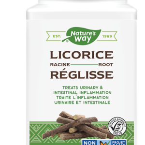 Nature’s Way Licorice Root | 10430 | 100 Capsules