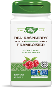 Nature's Way 10437 Red Raspberry Leaves 100 Capsules Canada