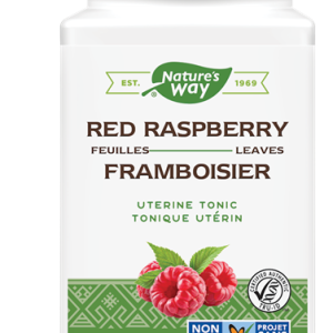 Nature’s Way Red Raspberry Leaves | 10437 | 100 Capsules