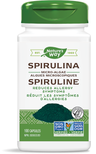 Nature’s Way Spirulina | 10443 | 100 Capsules