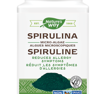 Nature’s Way Spirulina | 10443 | 100 Capsules