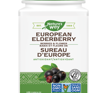 Nature’s Way European Elderberry | 30658 | 100 Capsules