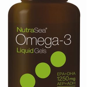 NutraSea® Omega-3 Liquid Gels, Fresh Mint | 60 Softgels