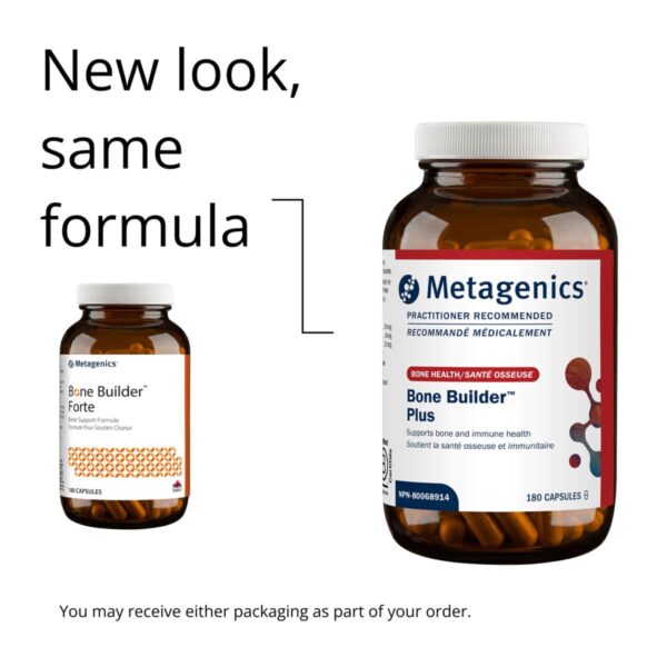 Metagenics Bone Builder Plus (Previously Forte) | CALACAP180CAN | 180 Capsules