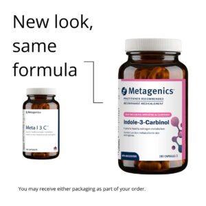 Metagenics Indole-3-Carbinol (Formerly Meta I 3 C) | I3CCAP180CAN | 180 Capsules