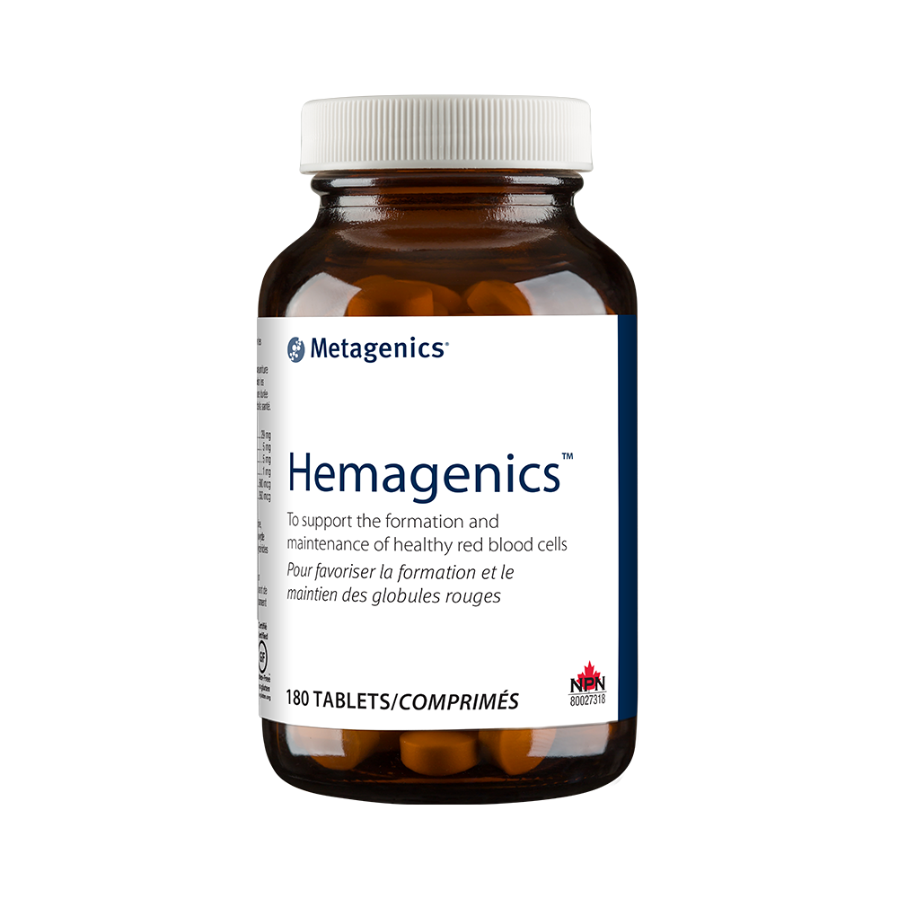 Metagenics Hemagenics 180 Tablets Canada