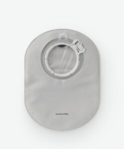 Coloplast 11425 | SenSura Mio Click Two-Piece Closed Pouch | Coupling Yellow 70mm | Neutral Grey | Box of 30 Coloplast 11425 | SenSura Mio Click Two-Piece Closed Pouch | Coupling Yellow 70mm | Neutral Grey | Box of 30