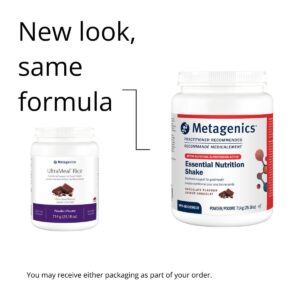 Metagenics Essential Nutrition Shake (Previously UltraMeal Rice) | Chocolate | UMCRICECAN | 14 Servings