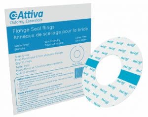 Attiva Ostomy Essentials Flange Seal Rings | Medium | FSR-2 | Pack of 10