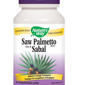 Nature’s Way Saw Palmetto | 30532 | 60 Softgels