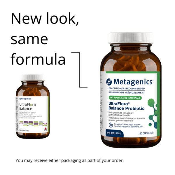Metagenics UltraFlora Balance Probiotic | UFDF120CAN | 120 Capsules