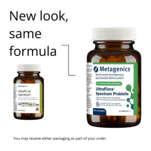 Metagenics UltraFlora Spectrum Probiotic | UFSP60CAN | 60 Capsules