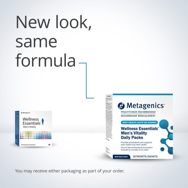 Metagenics Wellness Essentials Men’s Vitality | WELLMCAN | 30 Packets Metagenics Wellness Essentials Men’s Vitality | WELLMCAN | 30 Packets