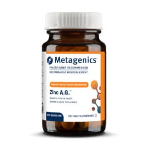 Metagenics Zinc A.G. | ZN026CAN | 180 Tablets