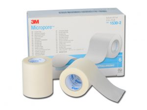 3M™ Micropore™ Surgical Tape 1530-2 (2" x 10 yards) Box of 6 rolls
