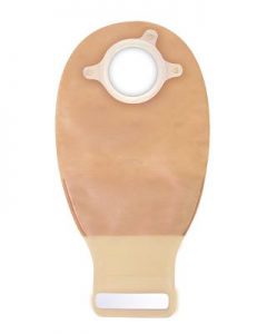 Convatec 416422 | Natura+ 2-Piece Drainable Pouch with InvisiClose Tail Closure | Transparent | 70mm | Box of 10