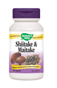 Nature’s Way | Shiitake-Maitake 60 Vcaps® -30682