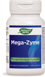 Nature's Way 10616 Mega-Zyme 100 Tablets Canada