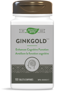 Nature's Way Ginkgold 100 Tablets Canada