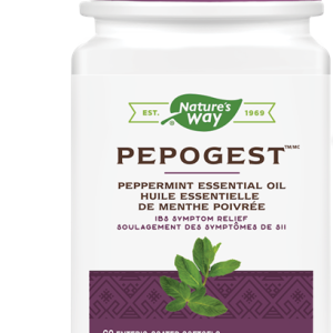 Nature’s Way Pepogest | Peppermint Oil | 30654 | 60 Softgels